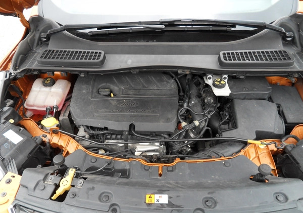 Ford Kuga cena 74907 przebieg: 120000, rok produkcji 2016 z Warta małe 254
